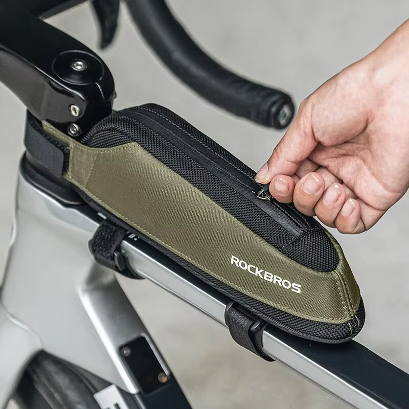 ROCKBROS sac de vélo Portable cyclisme haut bas Tube sac vtt route téléphone sac à outils réfléchiss