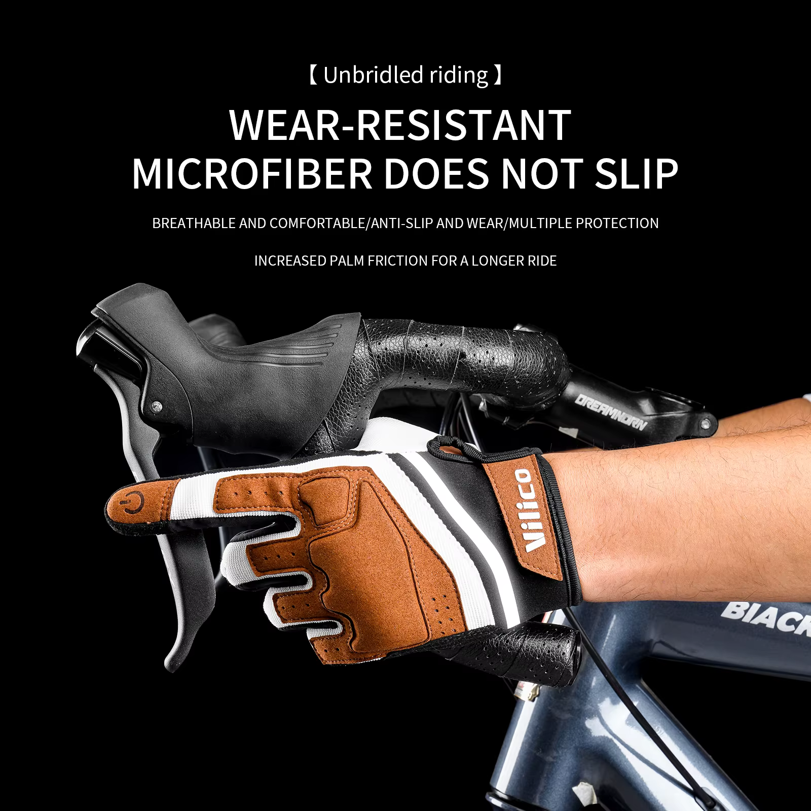 Gants thermiques de cyclisme à écran tactile pour hommes et femmes, gants de vélo de route, coupe-ve