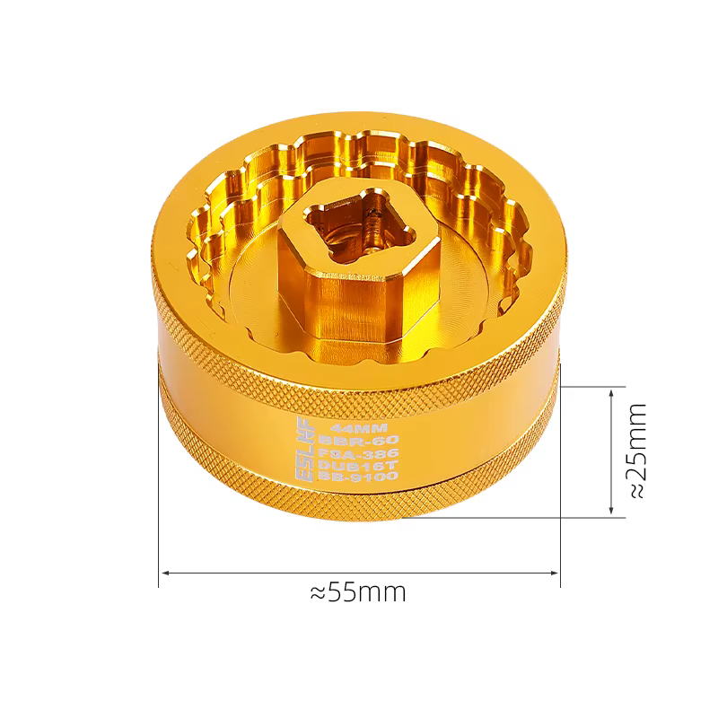 Outil de réparation de vélo ESLNF 5 en 1 pour boîtier de pédalier BBR60 BBR9100 FSA386, clé d'instal