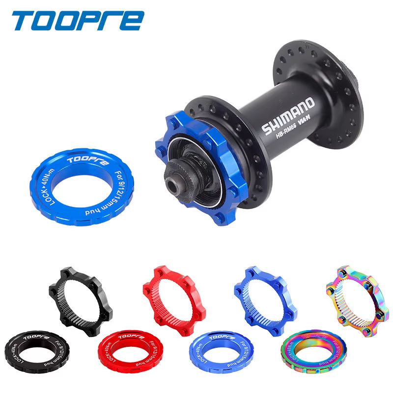 Toopre – adaptateur Centerlock à 6 trous pour vélo, moyeu de vélo de montagne, Conversion de verroui