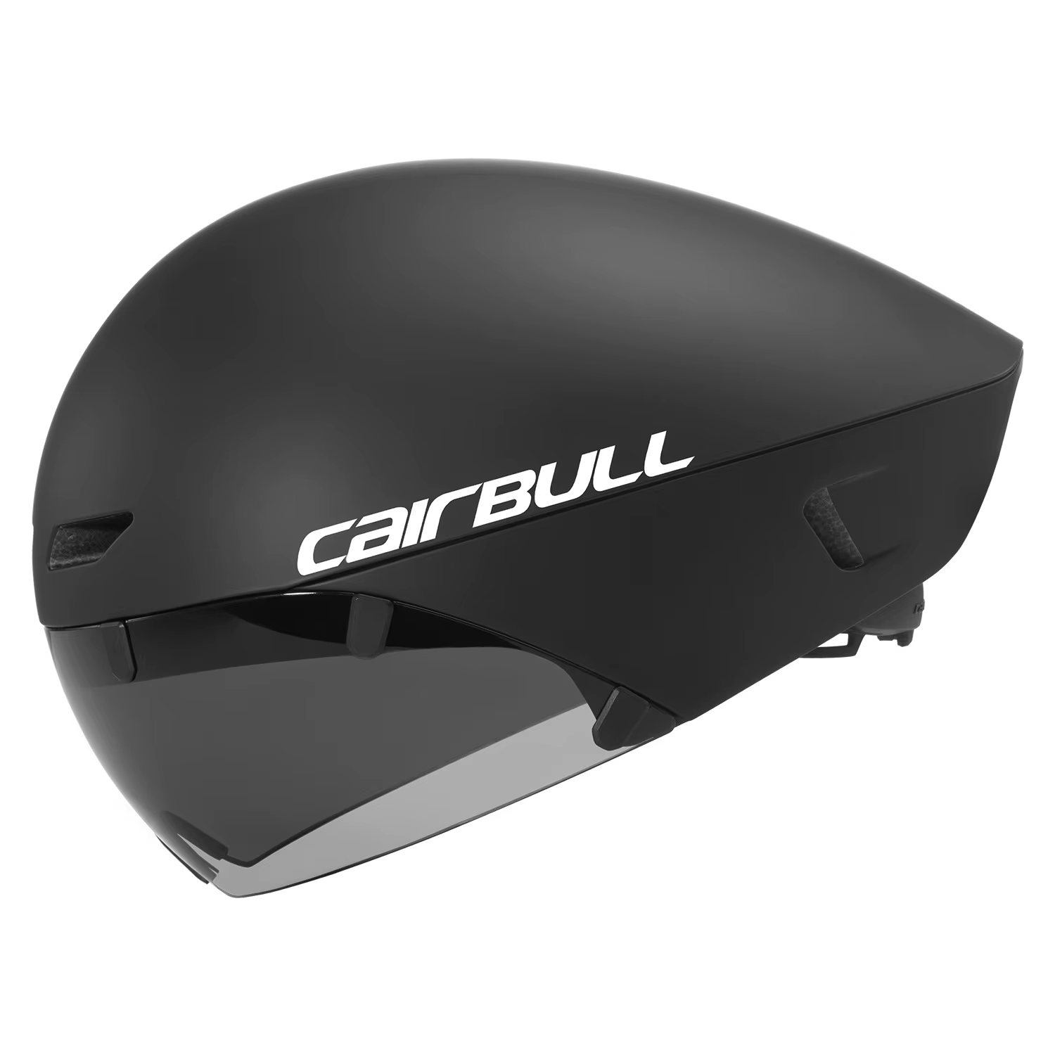 Casque de cyclisme aérodynamique Cairbull Pegasus Time Trial Triathlon pour vélo de route avec lunet