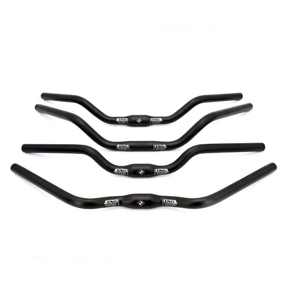 UNO vélo hirondelle guidon M Type en alliage d'aluminium 31.8*600/610/620mm noir argent rétro confor