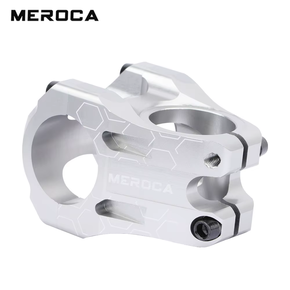 MEROCA tige de VTT 31.8x35mm tige de guidon courte haute résistance en alliage d'aluminium pont de v