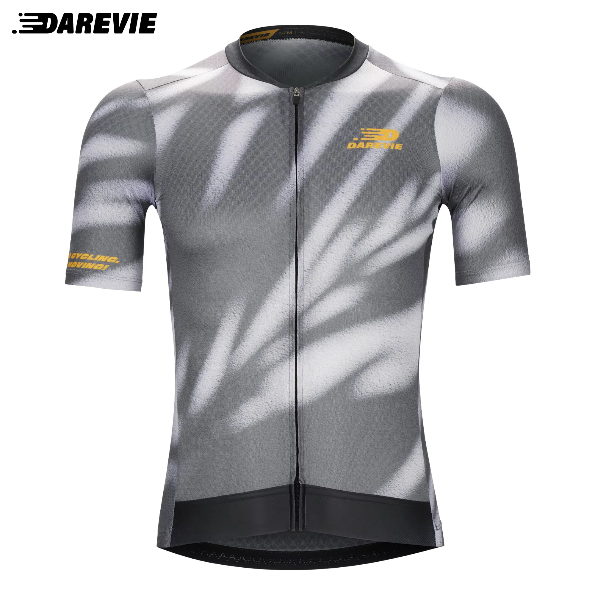 DAREVIE Maillot de cyclisme respirant Shadow pour homme, séchage rapide, petite taille, niveau d'ent