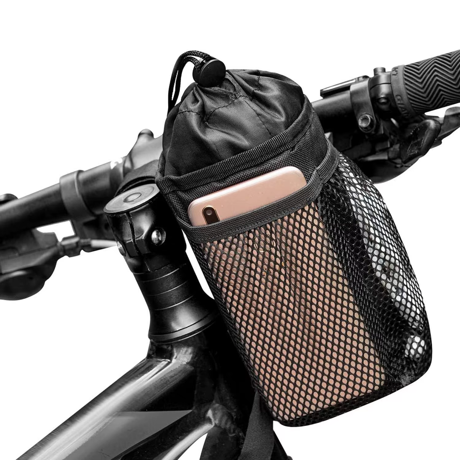 Sac porte-bouteille d'eau de vélo isolé avec rangement pour téléphone, pour vélo adulte enfant, conv