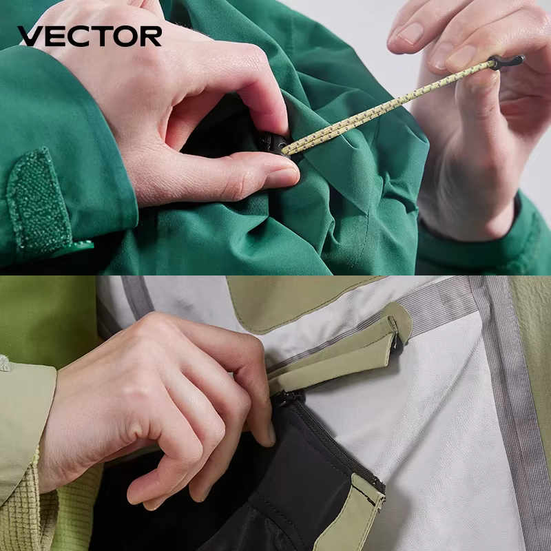 Coupe-vent à capuche imperméable et coupe-vent pour hommes et femmes, veste décontractée trempée, co