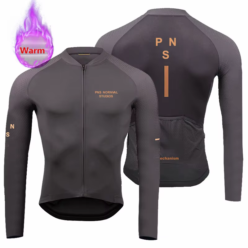 Maillot de cyclisme en polaire thermique pour homme, vêtements de sport pour équipe professionnelle,