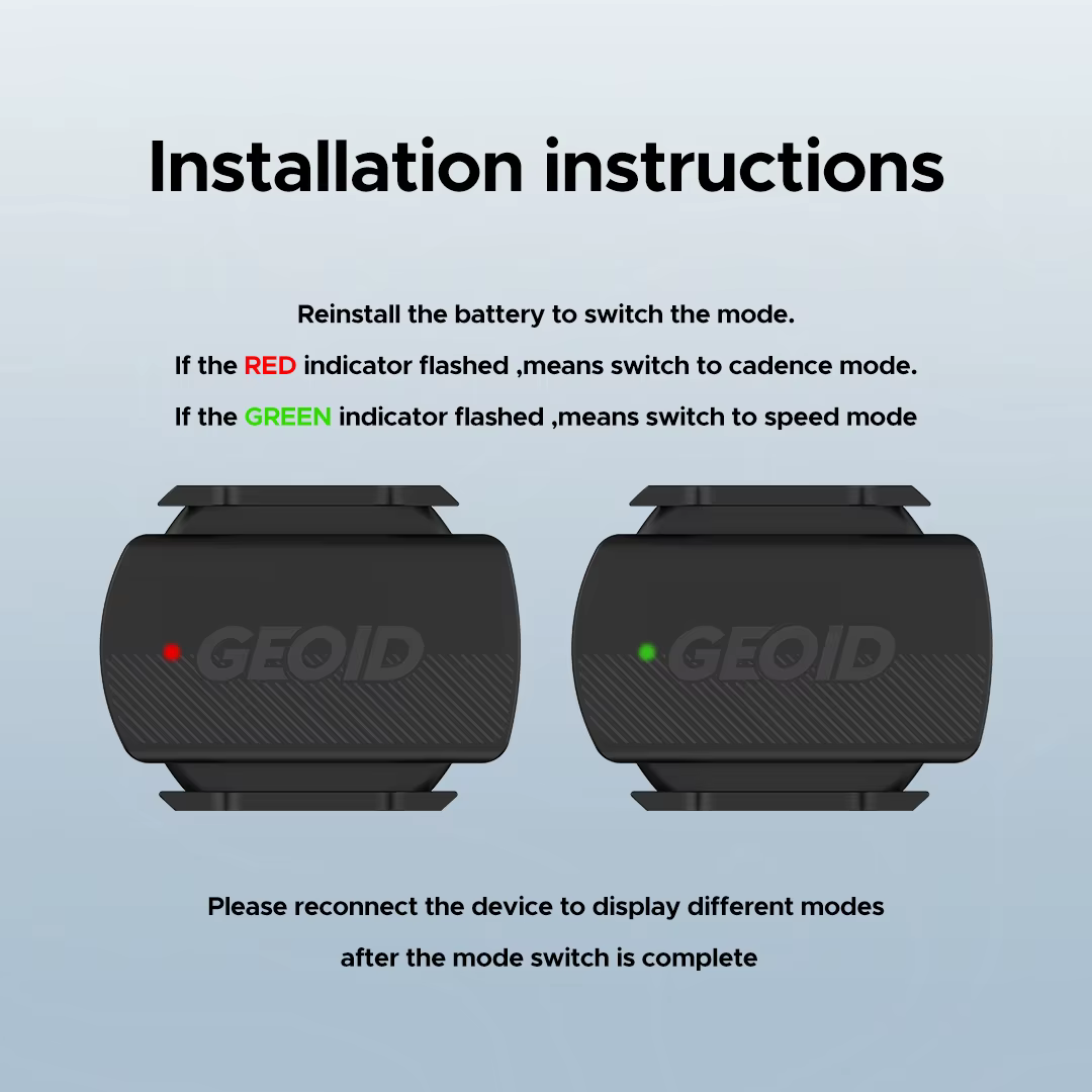 GEOID CS600 capteur intelligent de vitesse et de Cadence de cyclisme Bluetooth 5.0/ANT + capteur de 