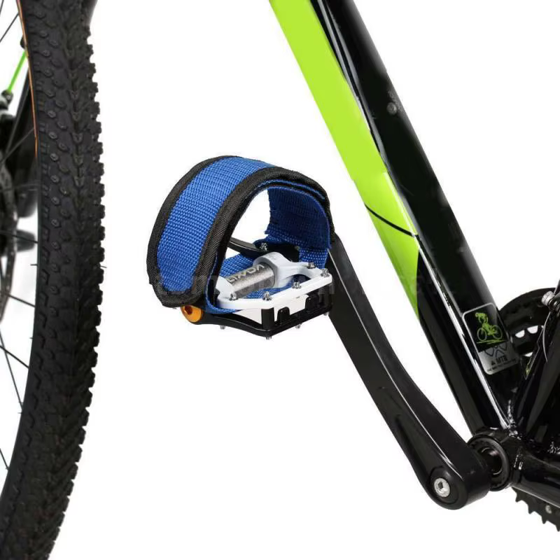 1 paire vélo vélo vélo doux fixe engrenage pédale bande pieds ensemble pédale sangles vélo pied sang