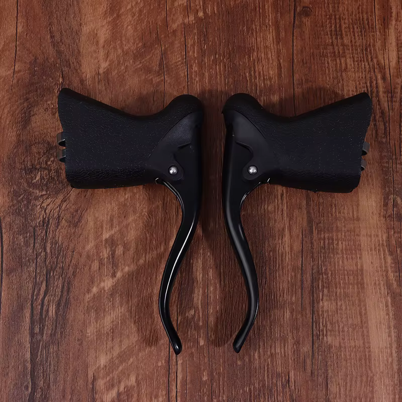 【AN】【AN】Leviers de frein de vélo antidérapants en aluminium pour vélo de route, leviers de frein ava