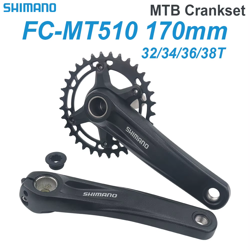 Shimano Deore SLX MT510 pédalier vtt 10 10 11 12 vitesses bougie de vélo de montagne pignon de vélo