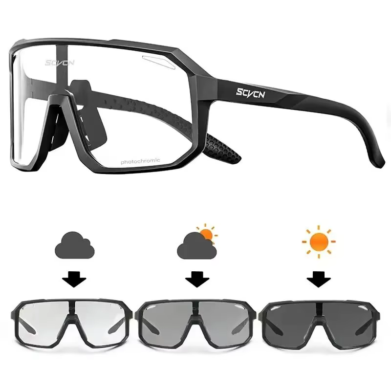 Lunettes de cyclisme lunettes de soleil photochromiques hommes femmes VTT lunettes de route nouveau 