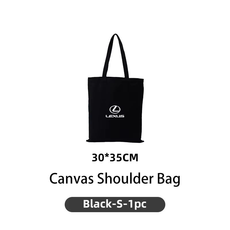 Sac à main en toile pour accessoires de voiture, pochette à bandoulière, fourre-tout de Shopping, sa