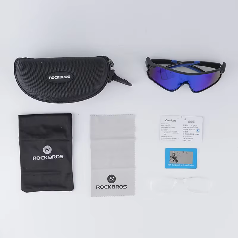 ROCKBROS cyclisme lunettes polarisées vtt vélo de route lunettes de soleil UV400 vélo Protection sol