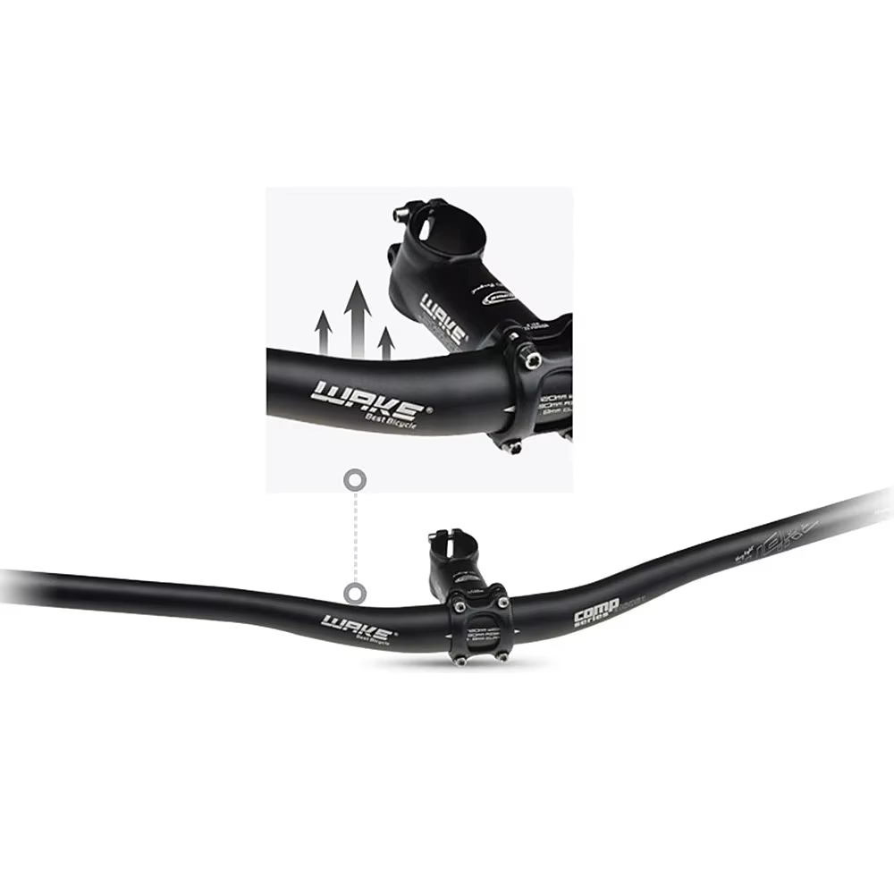 Guidon de vélo VTT, accessoires de guidon de vélo en alliage d'aluminium, taille de poignée 31.8*720
