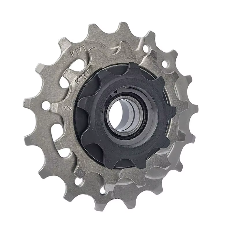 Vélo pliant à volant d'inertie à 3 vitesses 9-13-17T à vitesse variable, base de tambour de fleur et