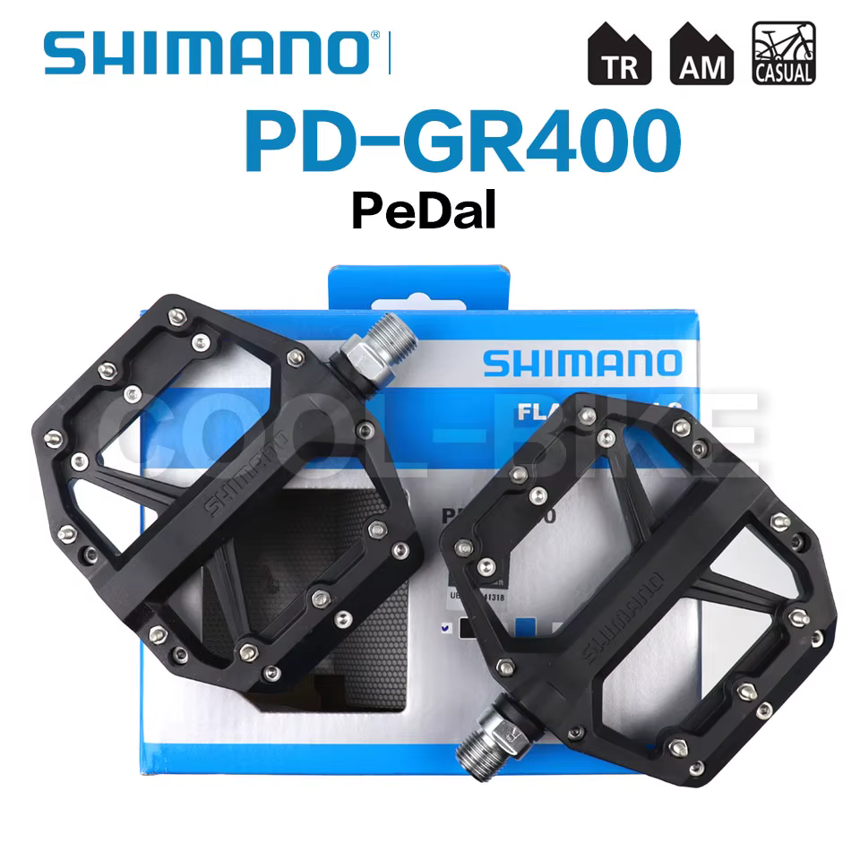 Shimano PD GR400 GR500 Pédales Plates pio VTT/Trail/Endflats/BMX Vélo Pédales PD-GR400 PD-GR500