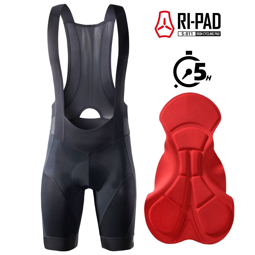 RION short de cyclisme hommes Ciclismo Masculina cuissard Interface élastique coussin longue Distanc