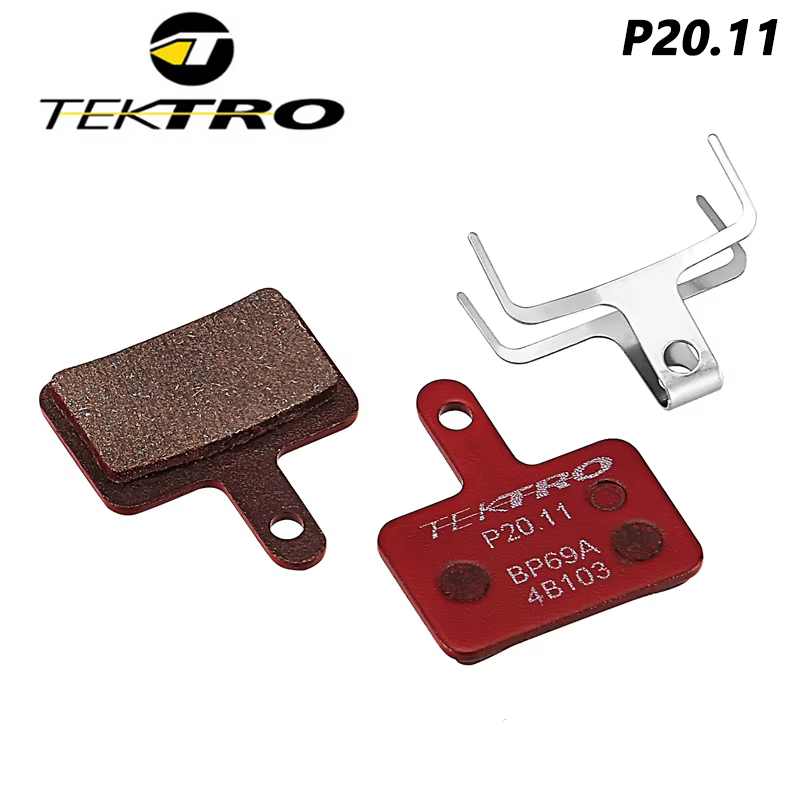 TEKTRO-Plaquettes de frein à disque pour vélo, P20.11, haute performance, matériau composite métal-c