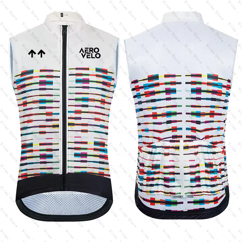 AERO VELO – gilet de cyclisme imperméable unisexe, veste de vélo légère et ultralégère, coupe-vent p
