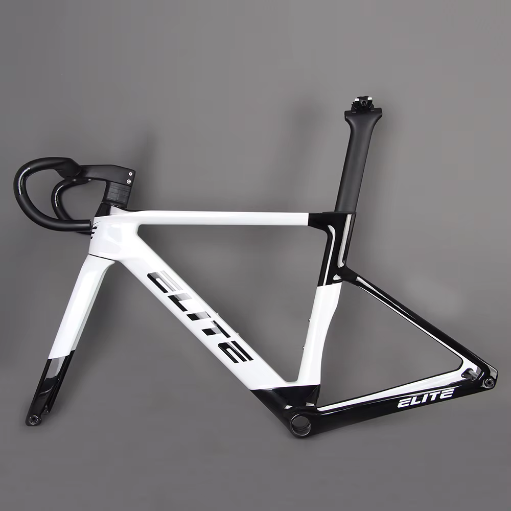 Cadre de vélo de route ultraléger en Fiber de carbone T1000 700 * 28C BB86 cadre de vélo de route fr