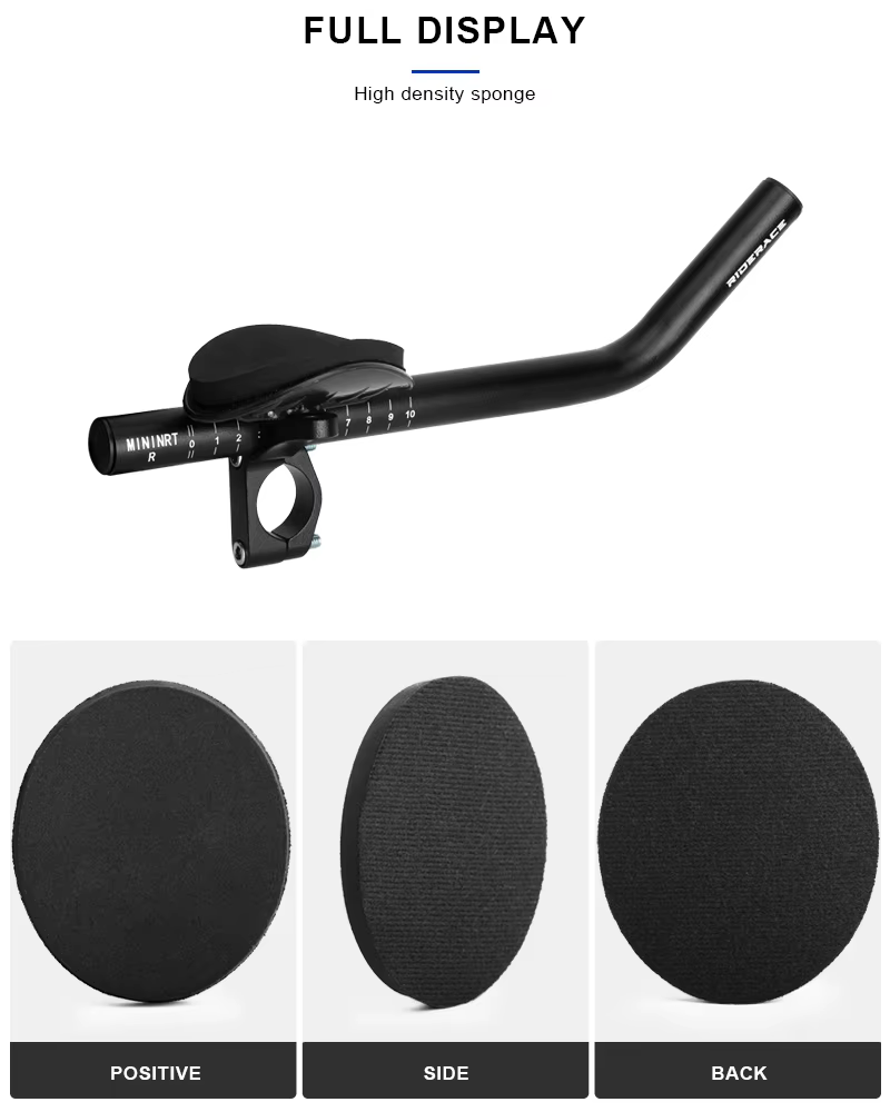 Repose-vélo TT guidon pince sur Aero Bar Extension de guidon haute densité éponge coudière vtt vélo