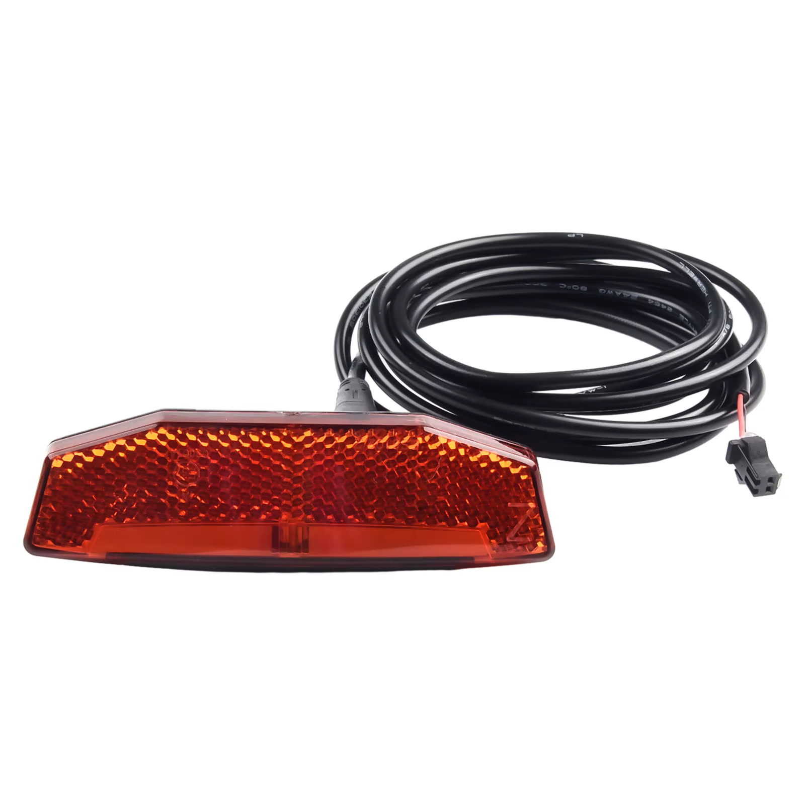 Feu arrière de vélo électrique 36V/48V, feu de stop arrière de vélo électrique, feu arrière d'averti