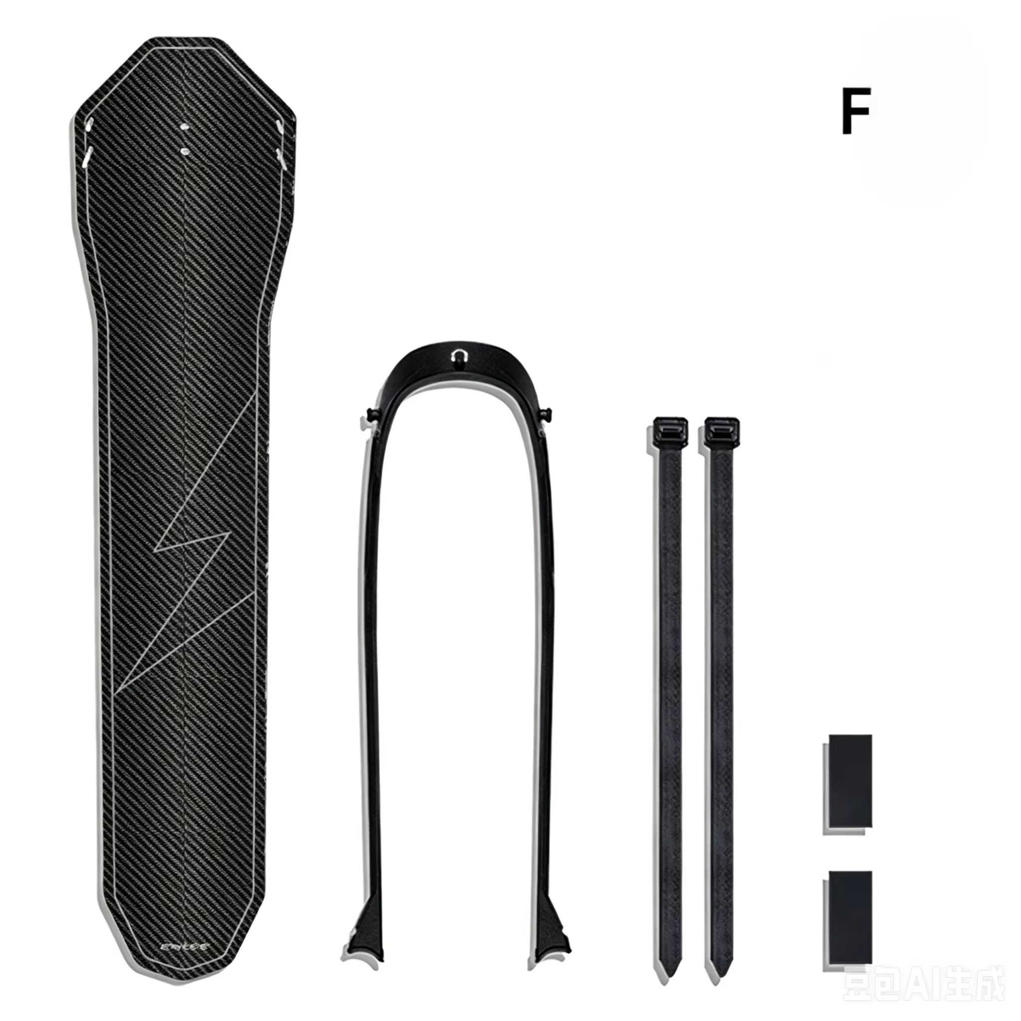ENLEE garde-boue de vélo garde-boue de vélo résistant à la boue et à la pluie garde-boue de vélo de 
