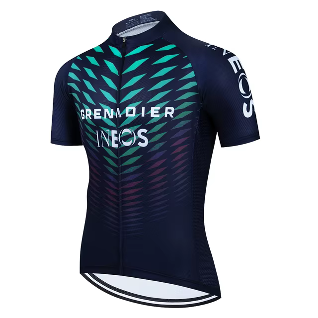 2025 INEOS Maillot de cyclisme hommes vtt haut de vélo en plein air vélo vêtements de cyclisme été à