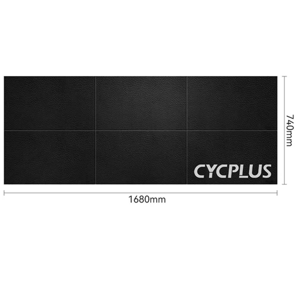 CYCPLUS – tapis de Yoga en caoutchouc pour entraîneur de vélo, tapis d'exercice d'intérieur, flotteu
