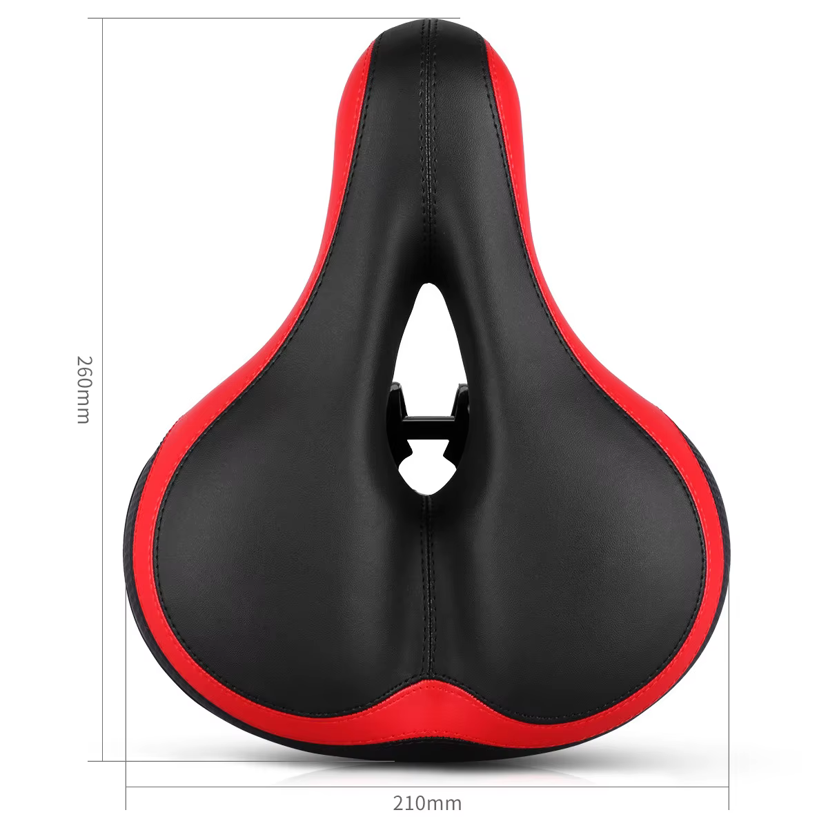 Selle de vélo éponge antichoc siège de vélo selle vtt siège de selle de vélo réfléchissant