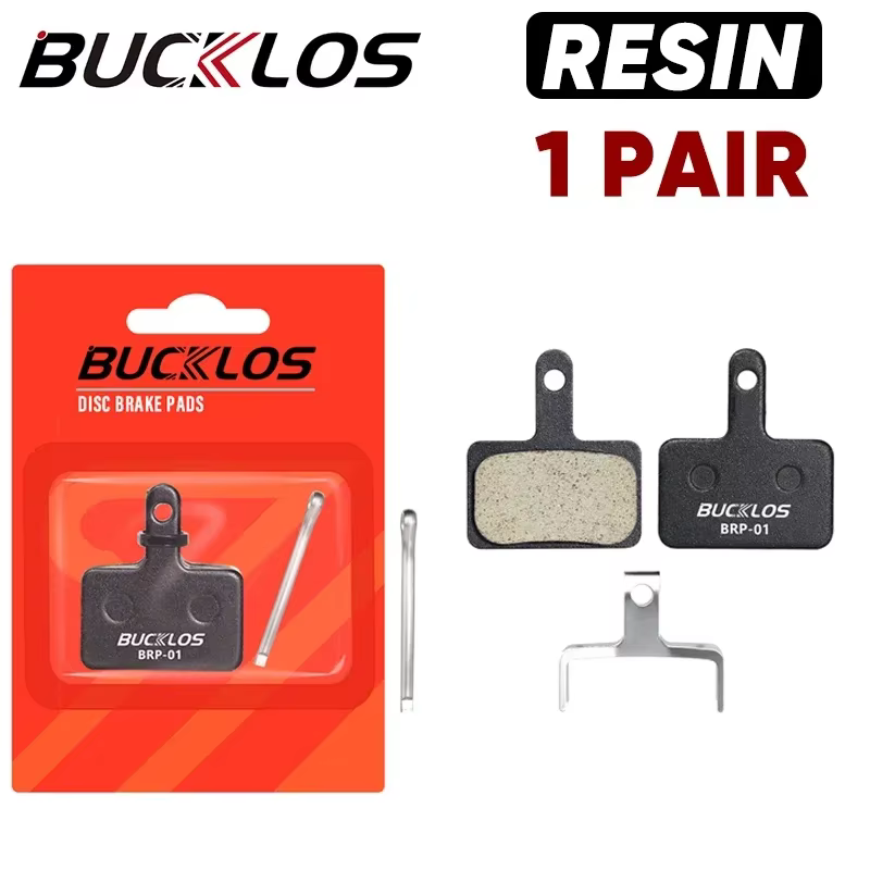 BUCKLOS vélo résine plaquette de frein vtt plaquettes de frein à disque pour Shimano B01S/B03S/B05S-