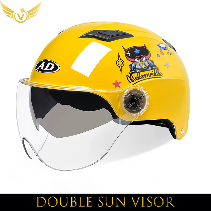 V casque de Scooter électrique été V Chopper casques de Moto cascade de sécurité Soman Articles urba