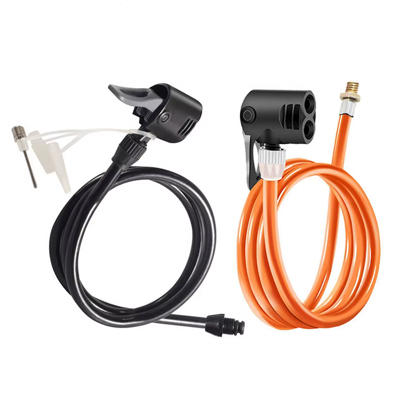 Tube d'extension de pompe à air de vélo, connecteur de tuyau de vélo, accessoires de gonfleur, buses