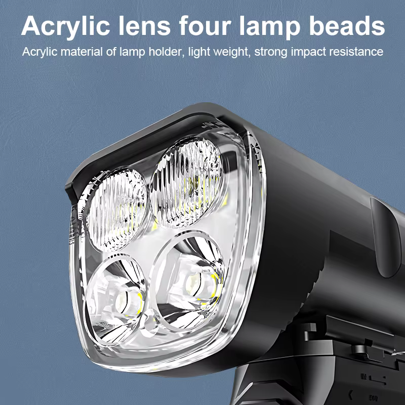 X-TIGER étanche vtt vélo lumière en alliage d'aluminium route cyclisme USB Rechargeable phare 2400 L