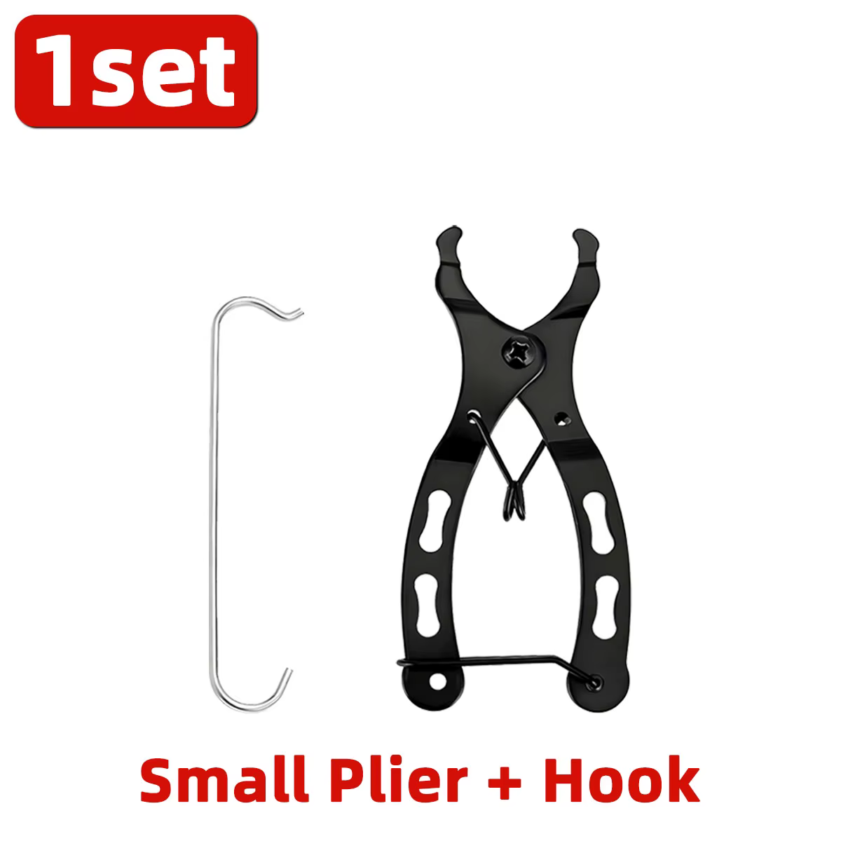 PINMOAP 1PC Pince à maillon rapide durable pour chaîne de vélo, outil d'ouverture et de retrait de m