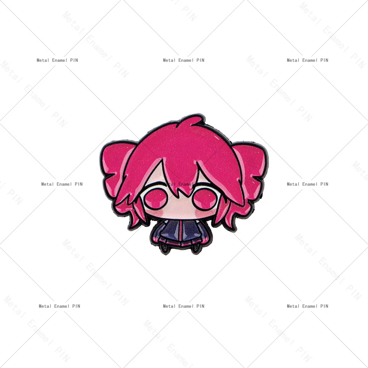 Broches émaillées, épingles de revers et badges Kawaii à l'effigie de personnages de chanteurs virtu