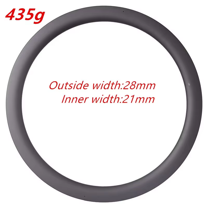 Jantes de vélo de route en carbone Wiel, frein à disque, 32/38/46/50/60 mm, 24 trous, 700C, tubeless
