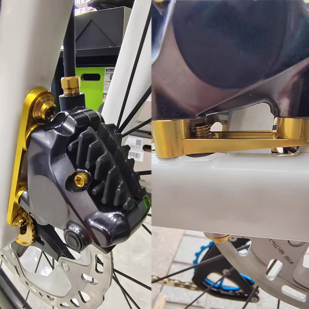 Support de frein à disque de vélo de route ultraléger, convertisseur de 160mm pour frein avant et ar