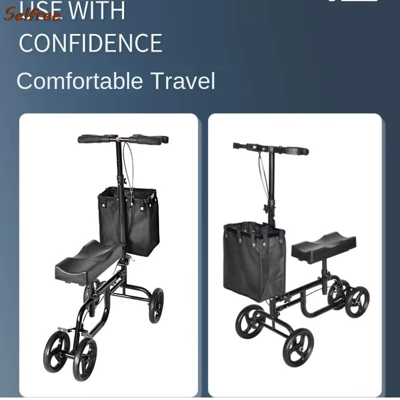 Selfree-Trottinette de mobilité légère, trottinette d'assise en alliage, chariot ElmainWalker, nouve