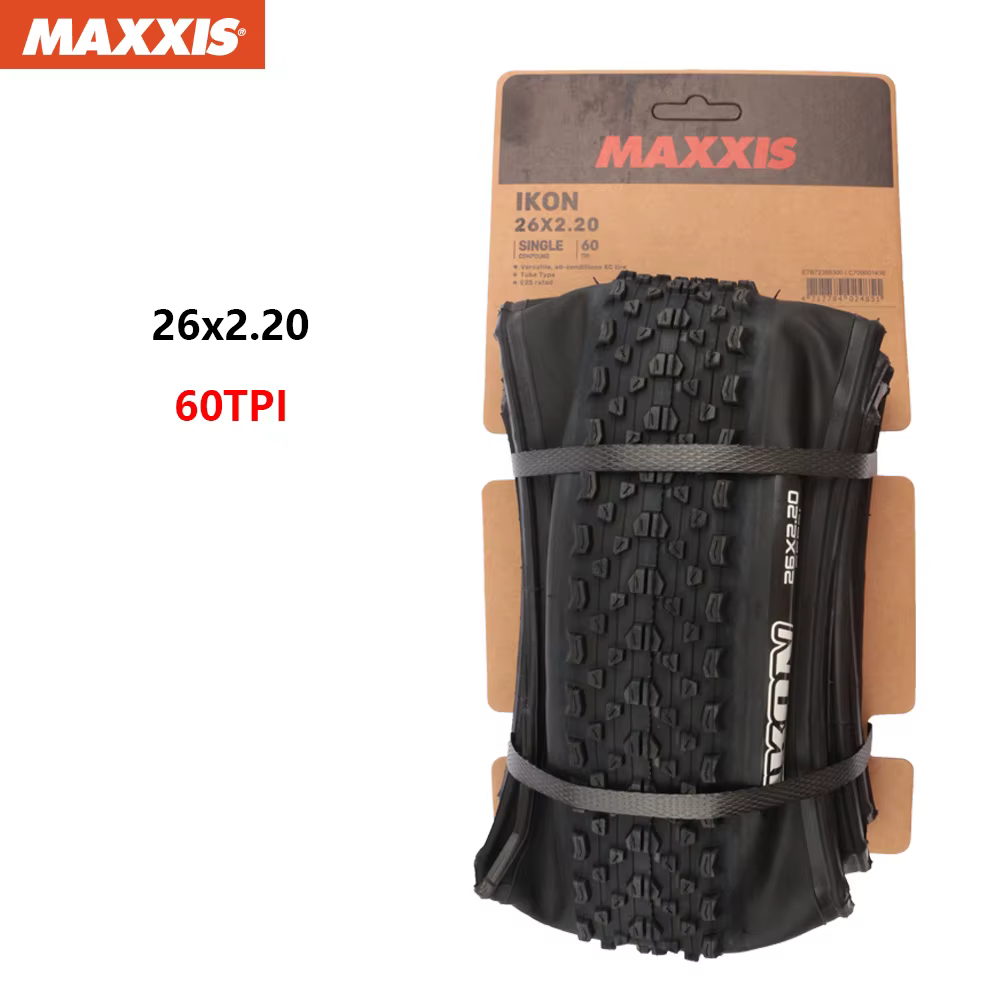 MAXXIS IKON Vélo E-BIKE Pliant Anti-crevaison Original Tubeless opathie pour VTT 26x2/2.35 27,5x2/2.