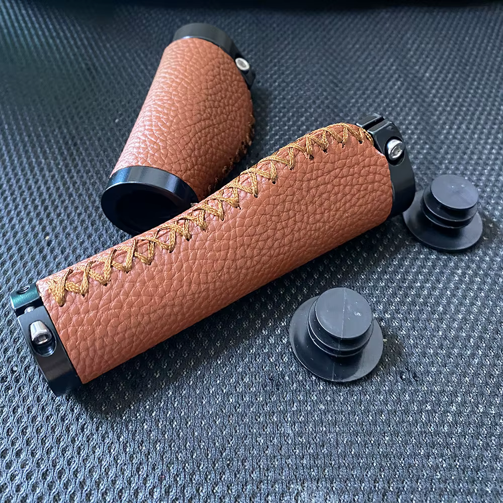 Housse de guidon de vélo de route, Super légère, poignée de vélo morte, cuir de Grain de litchi, ant