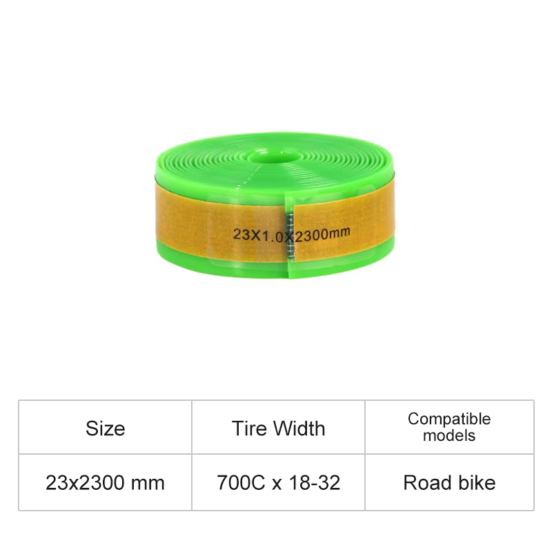  Protection de pneu de vélo anti-crevaison autocollante en TPU et fibre de verre, bande de protec