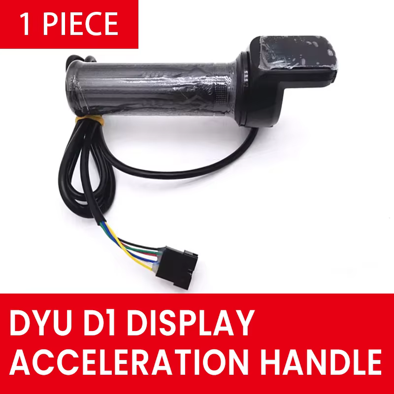 Accélérateur DYU 36V avec bouton vert de régulation de vitesse (pas un interrupteur d'alimentation) 