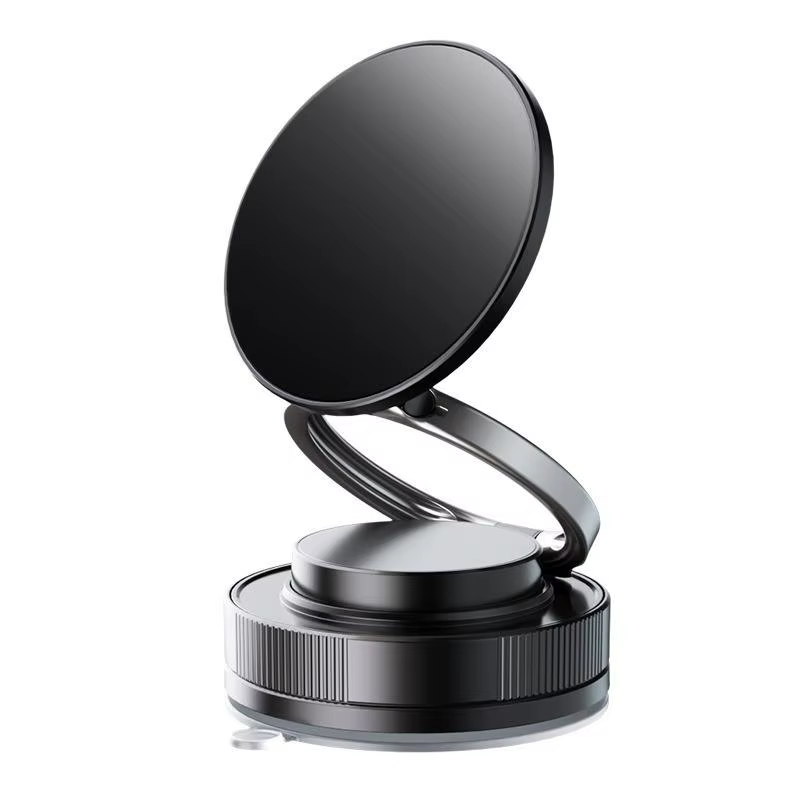Support de téléphone pliable magnétique robuste pour iPhone série 12 à 16 ; Parfait pour le support