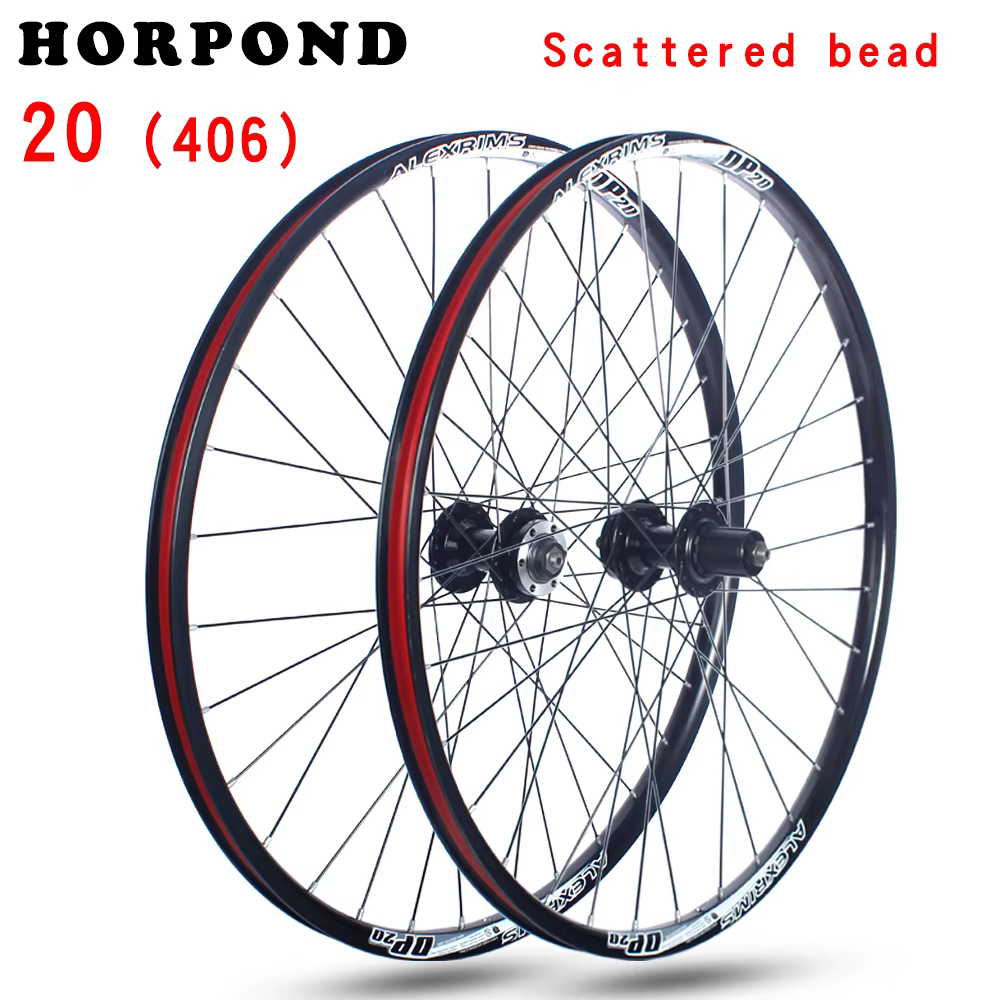 Jeu de roues de vélo de montagne, VTT, 2 roulements, 27.5 ", 8, 9, 10 vitesses, cassette, 32H, QR, 7