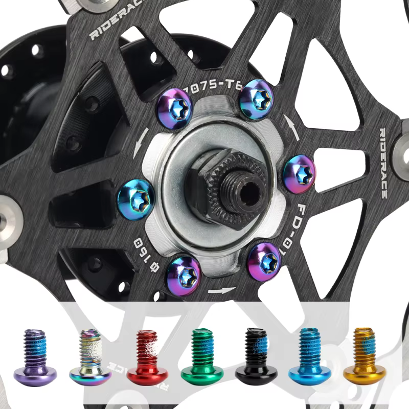 Boulons Torx de Rotor de frein à disque de vélo T25 M5x9mm, vis de fixation de vélo de route en acie