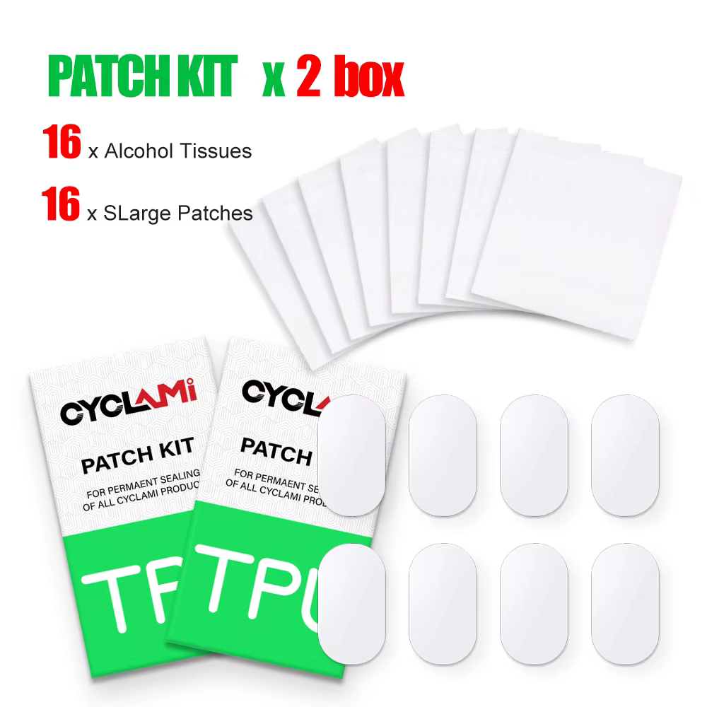 Nouveau Patch de pneu pour Tube en TPU CYCLAMI, Kits de réparation de pneus de vélo, raccords d'entr