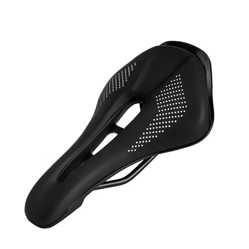 Selle de vélo de route vtt, siège de selle de vélo, Rails en acier de route, coussin de vélo de mont