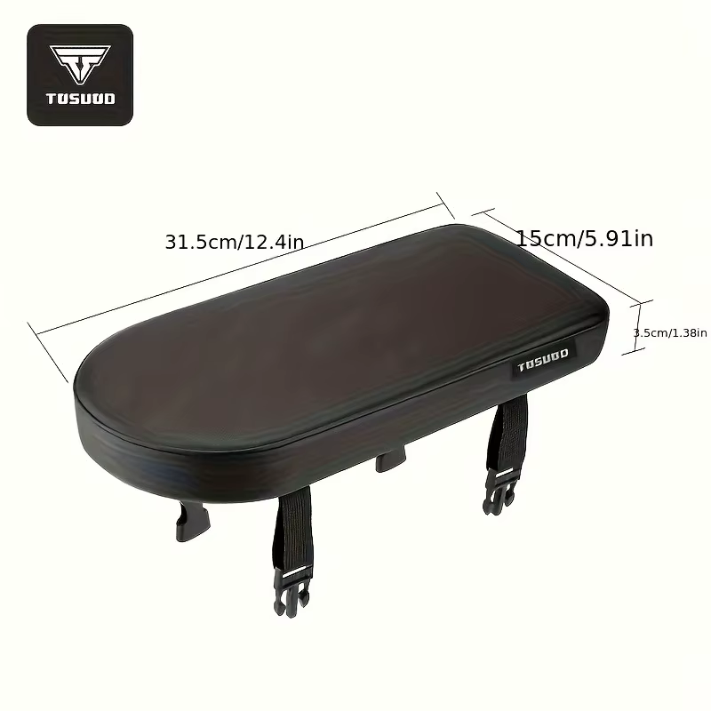 TOSUOD – coussin de siège arrière de vélo, doux et confortable, pour hommes et femmes, Installation 